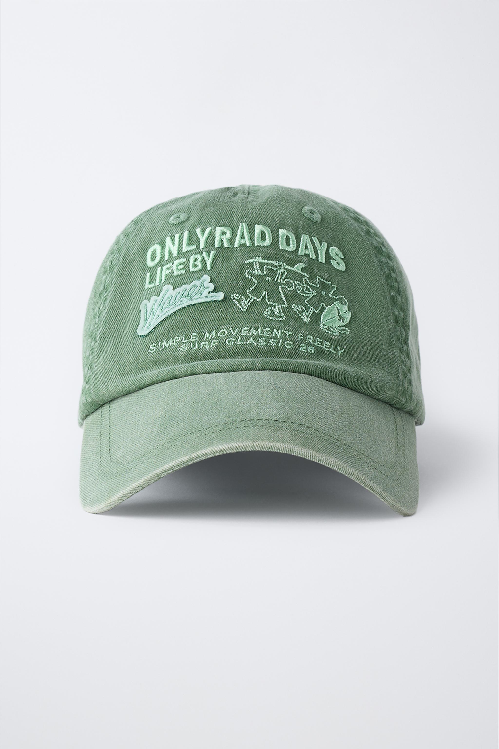 EMBROIDERED LOGO CAP